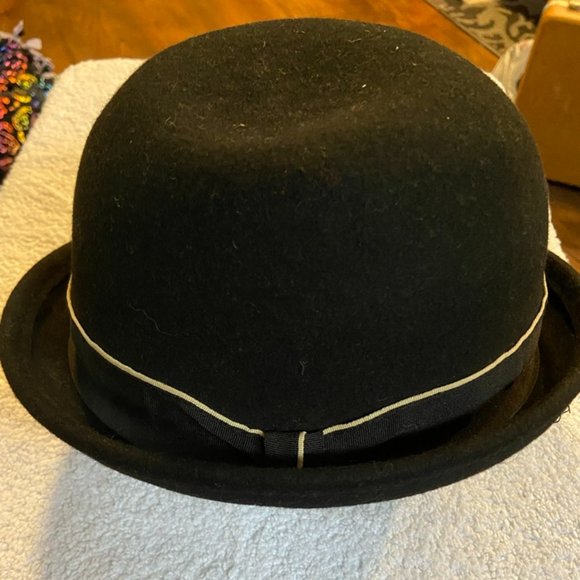 Christy's Crown Collection by Tony Merenda Black Hat Fedora - Picture 1 of 7